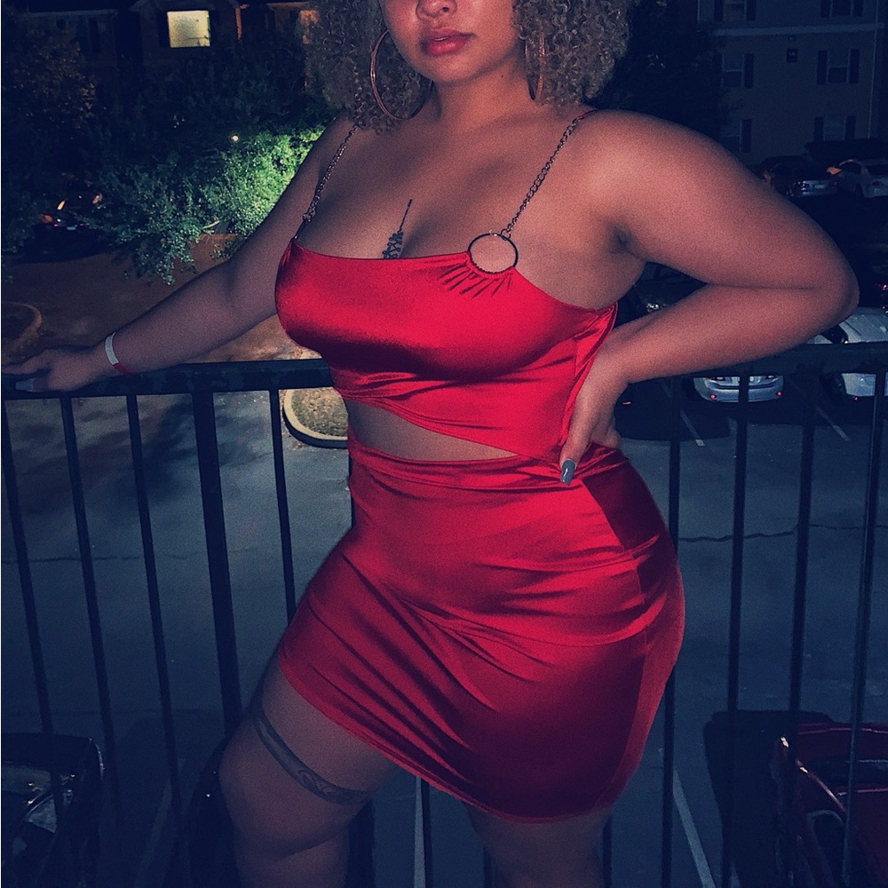 Cut out bodycon dress